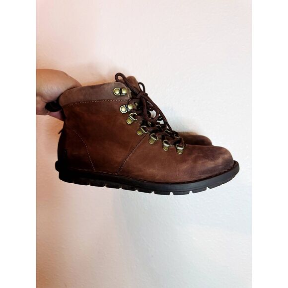 Blaine Born Classic Leather Lace Up Hiking Outdoor Boot Brown 10 Medium - Picture 5 of 10